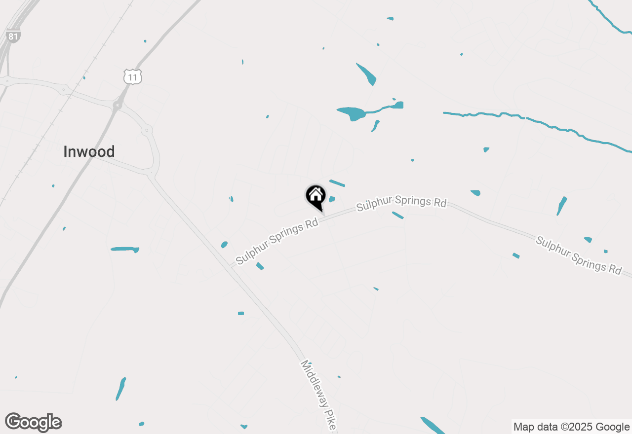 Map of 473 Sulphur Springs Road, Inwood, WV 25428
