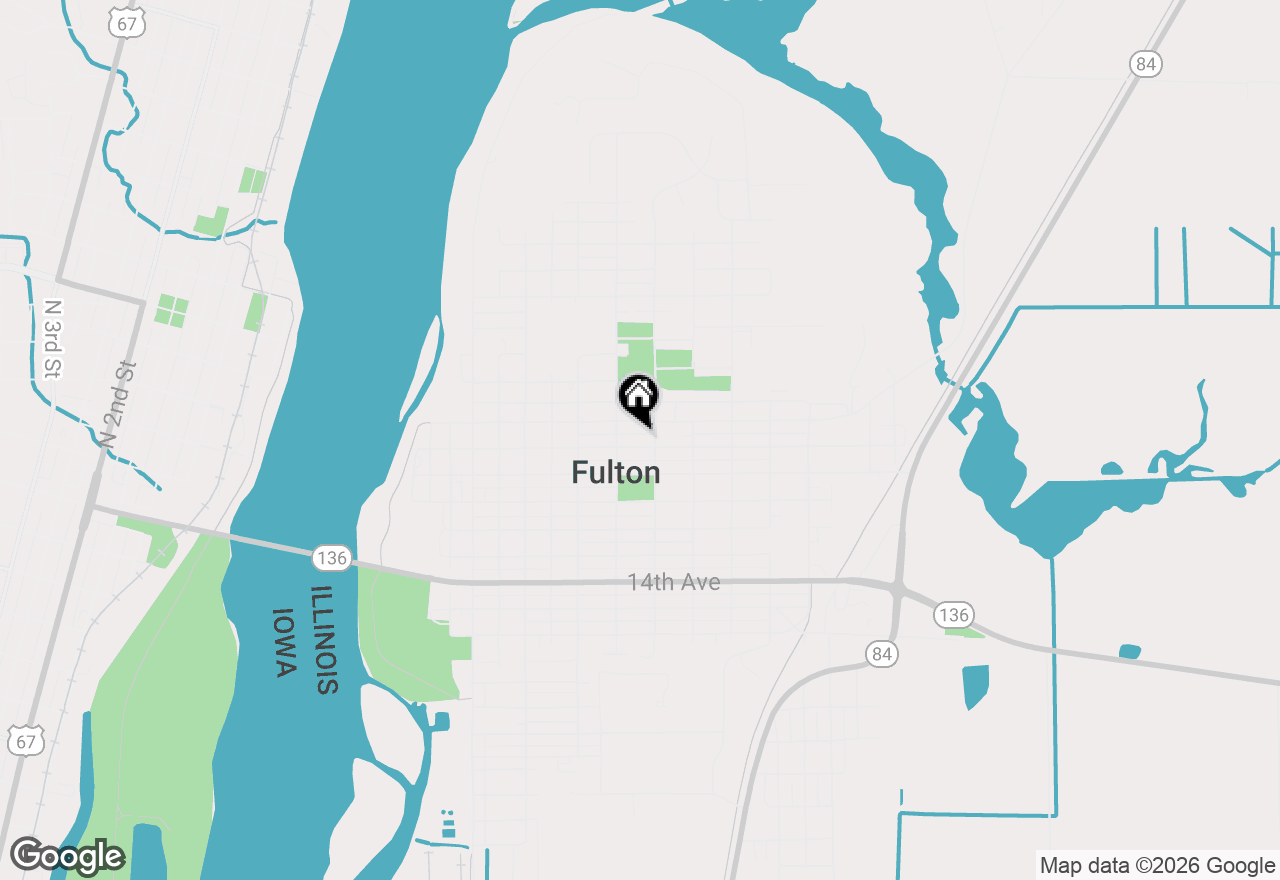Map of 919 9th Avenue, Fulton, IL 61252