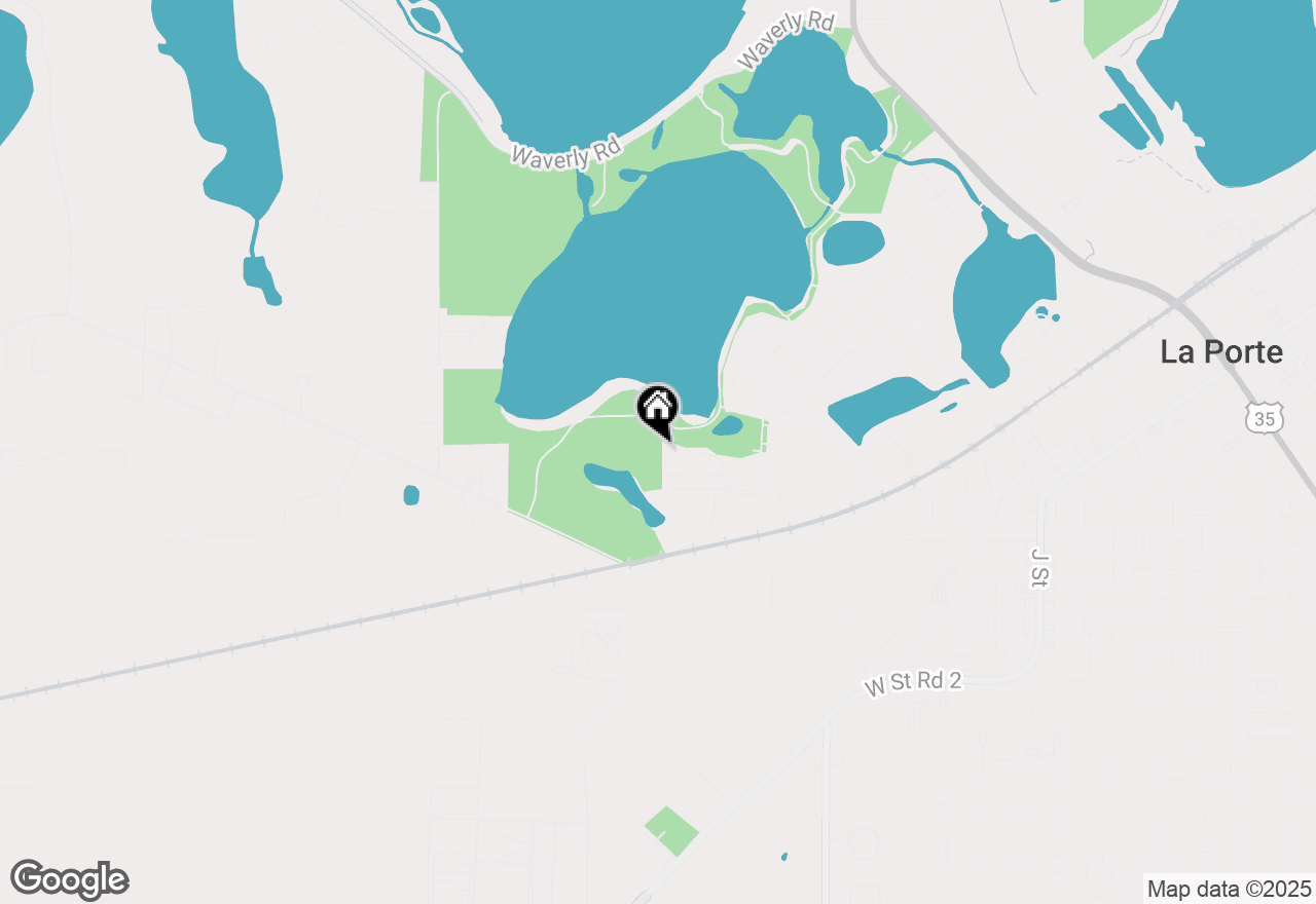 Map of 1649 Stone Lake Drive, La Porte, IN 46350