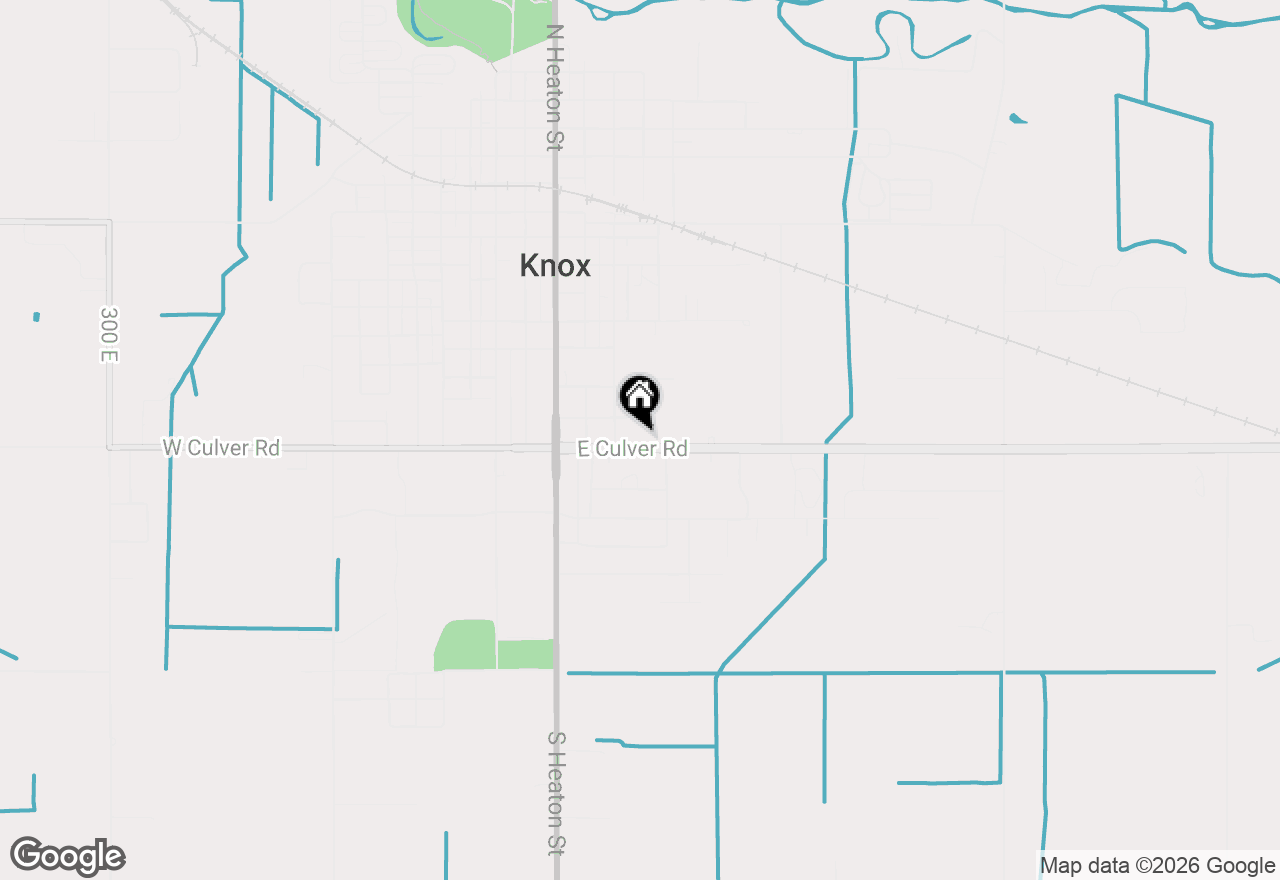 Map of 501 E Culver Road, Knox, IN 46534