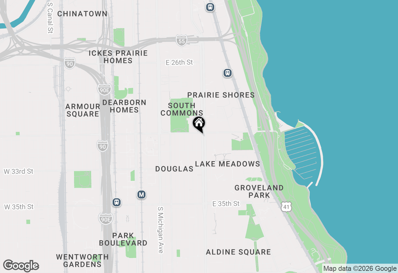 Map of 3100 S King Drive #903, Chicago, IL 60616