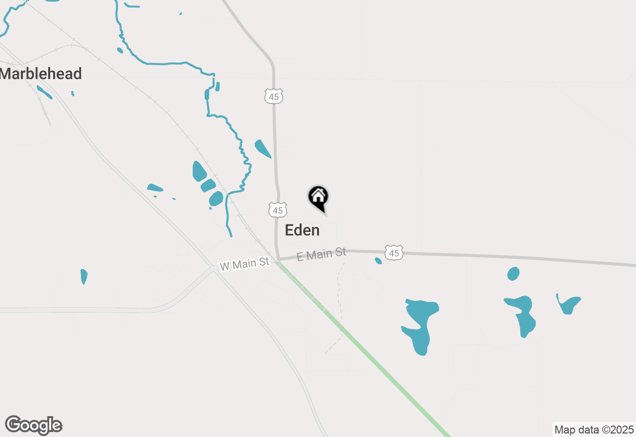 Map of 202 Church Street, Eden, WI 53019