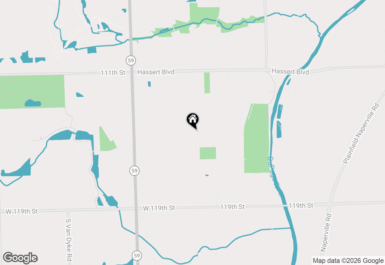 Map of 2511 Wild Timothy Road, Naperville, IL 60564