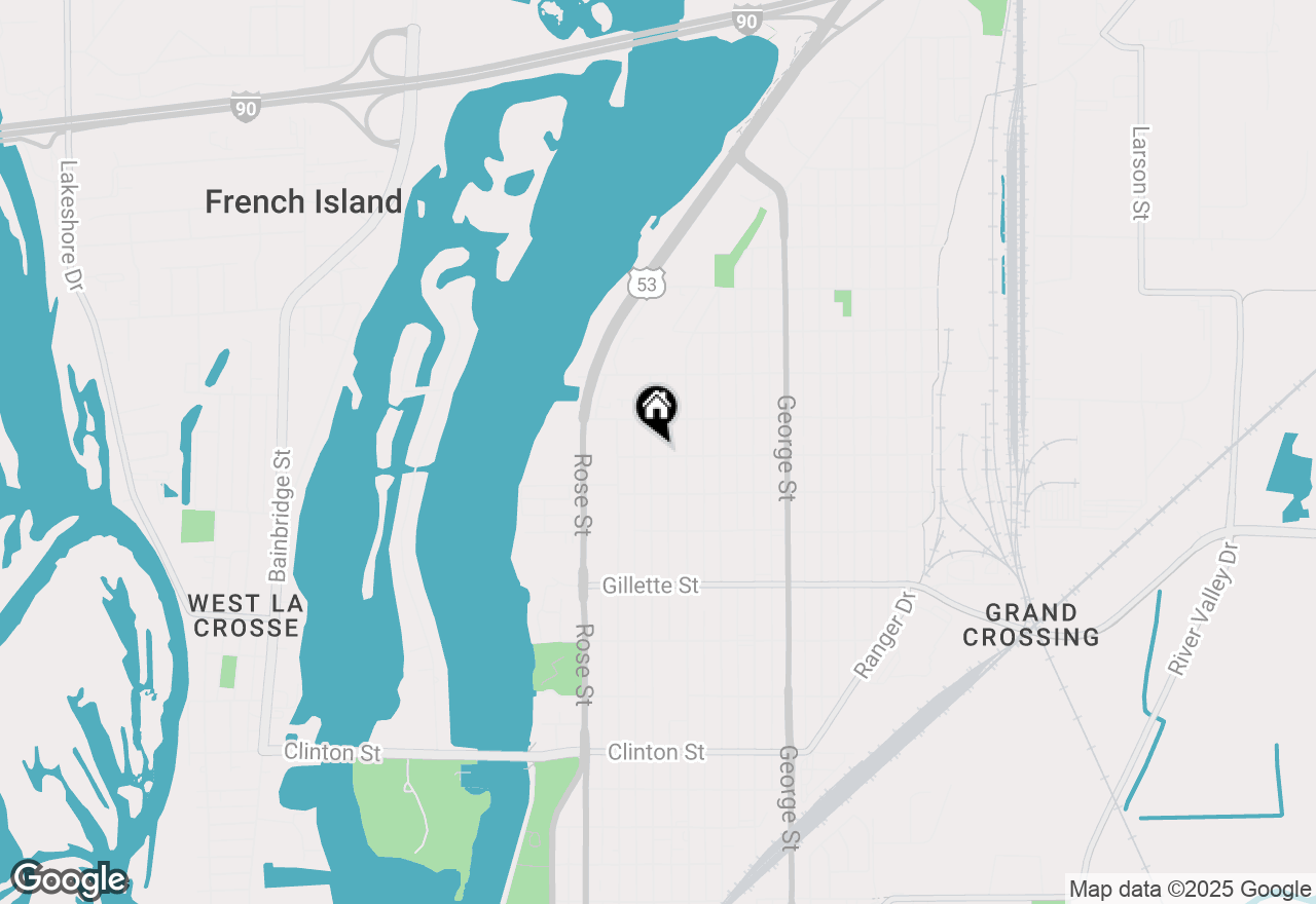Map of 807 North St, La Crosse, WI 54603