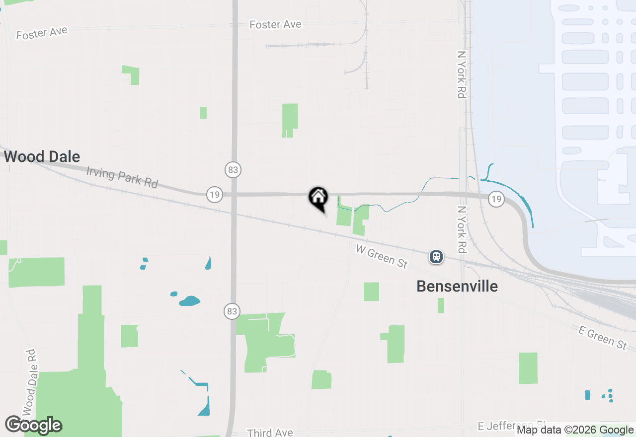 Map of 801 W Main Street, Bensenville, IL 60106