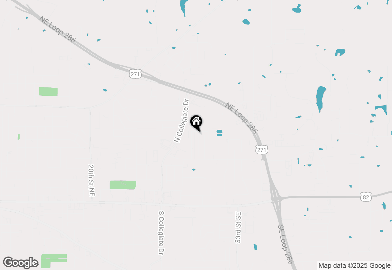 Map of 925 Medalist Street, Paris, TX 75460