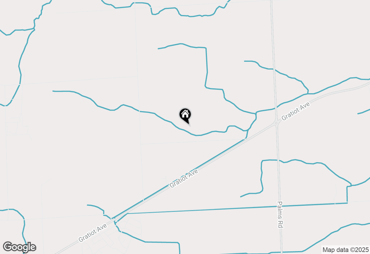 Map of 8322 N Short Road, Columbus, MI 48063