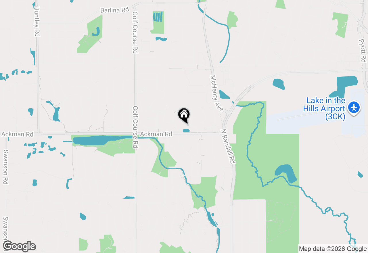 Map of 579 Crimson Drive, Crystal Lake, IL 60014