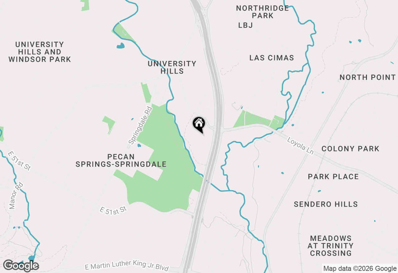 Map of 5417 Lena Dr, Austin, TX 78723