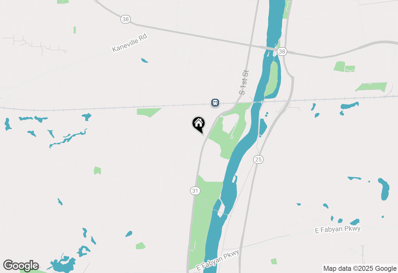 Map of 464 Easton Avenue, Geneva, IL 60134