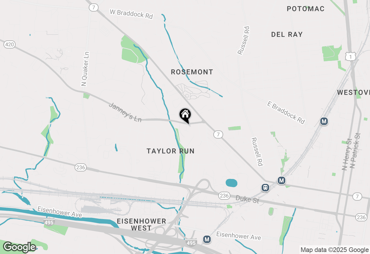 Map of 512 Robinson Court, Alexandria, VA 22302