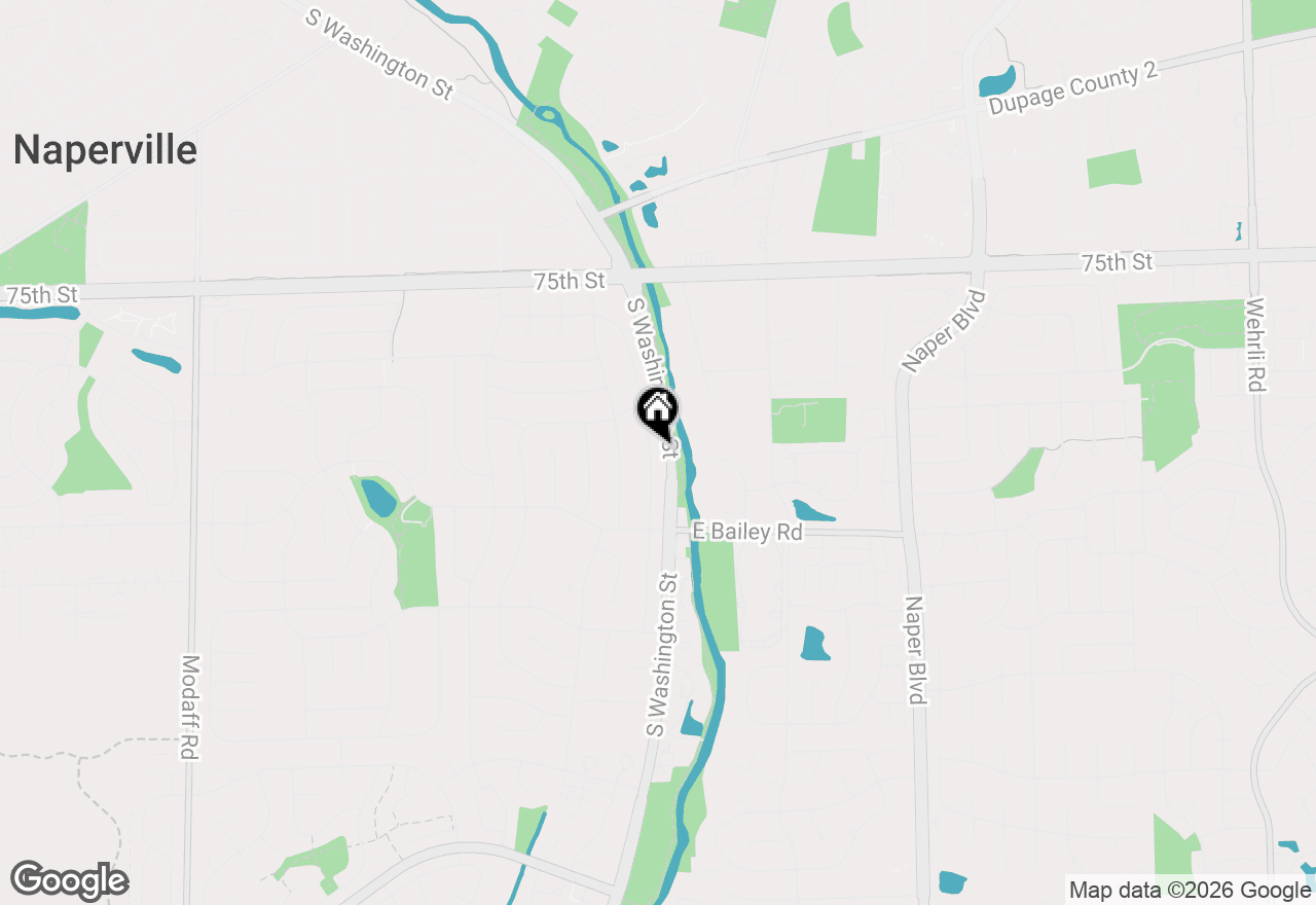 Map of 1532 Swallow Street, Naperville, IL 60565