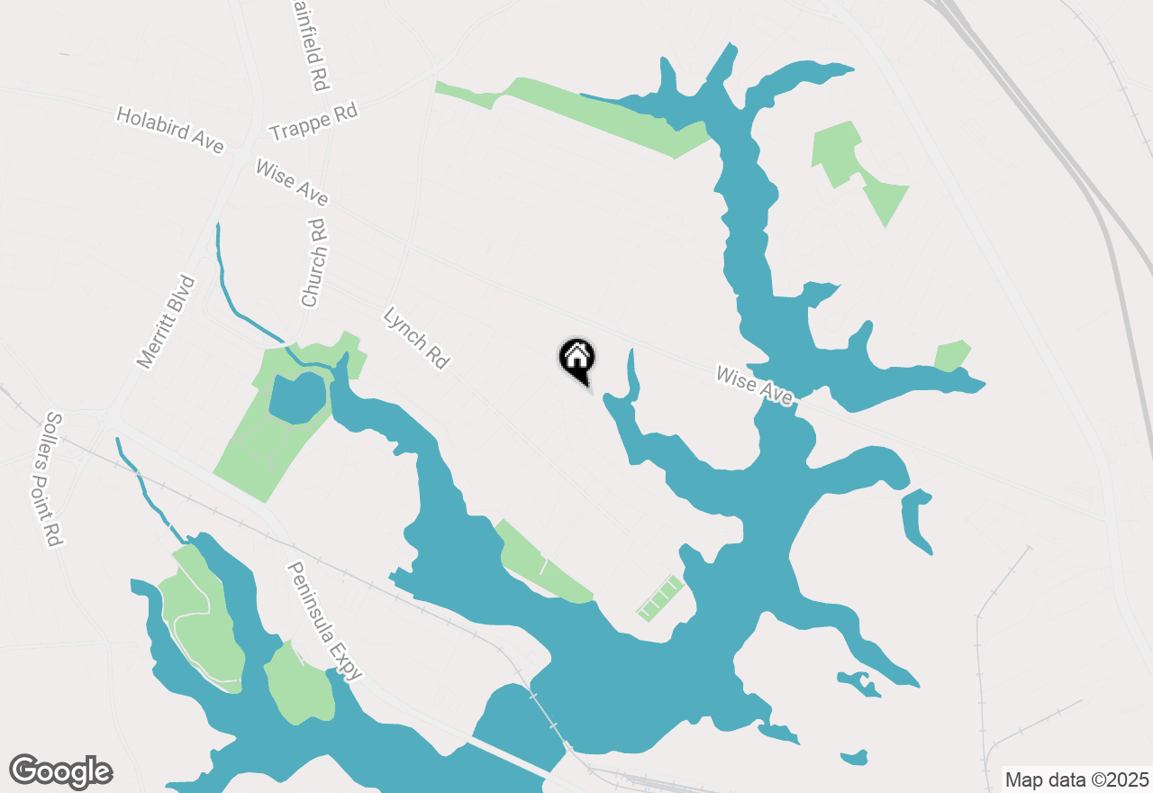 Map of 8258 Kavanagh Road, Baltimore, MD 21222