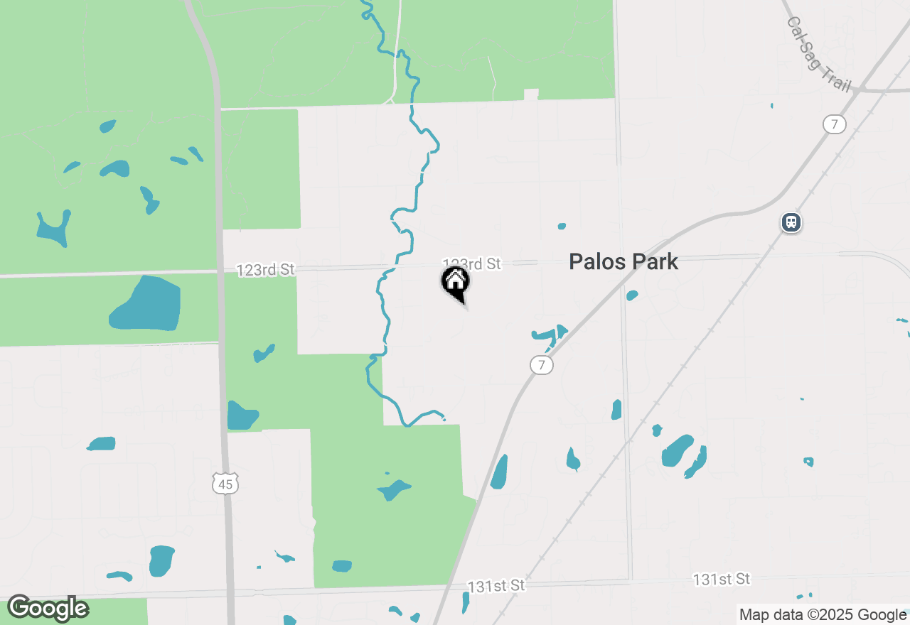 Map of 9000 W Forest Glen Boulevard, Palos Park, IL 60464