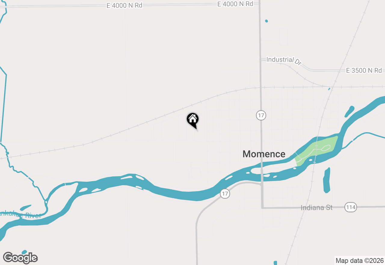 Map of 209 Hickory Lane, Momence, IL 60954