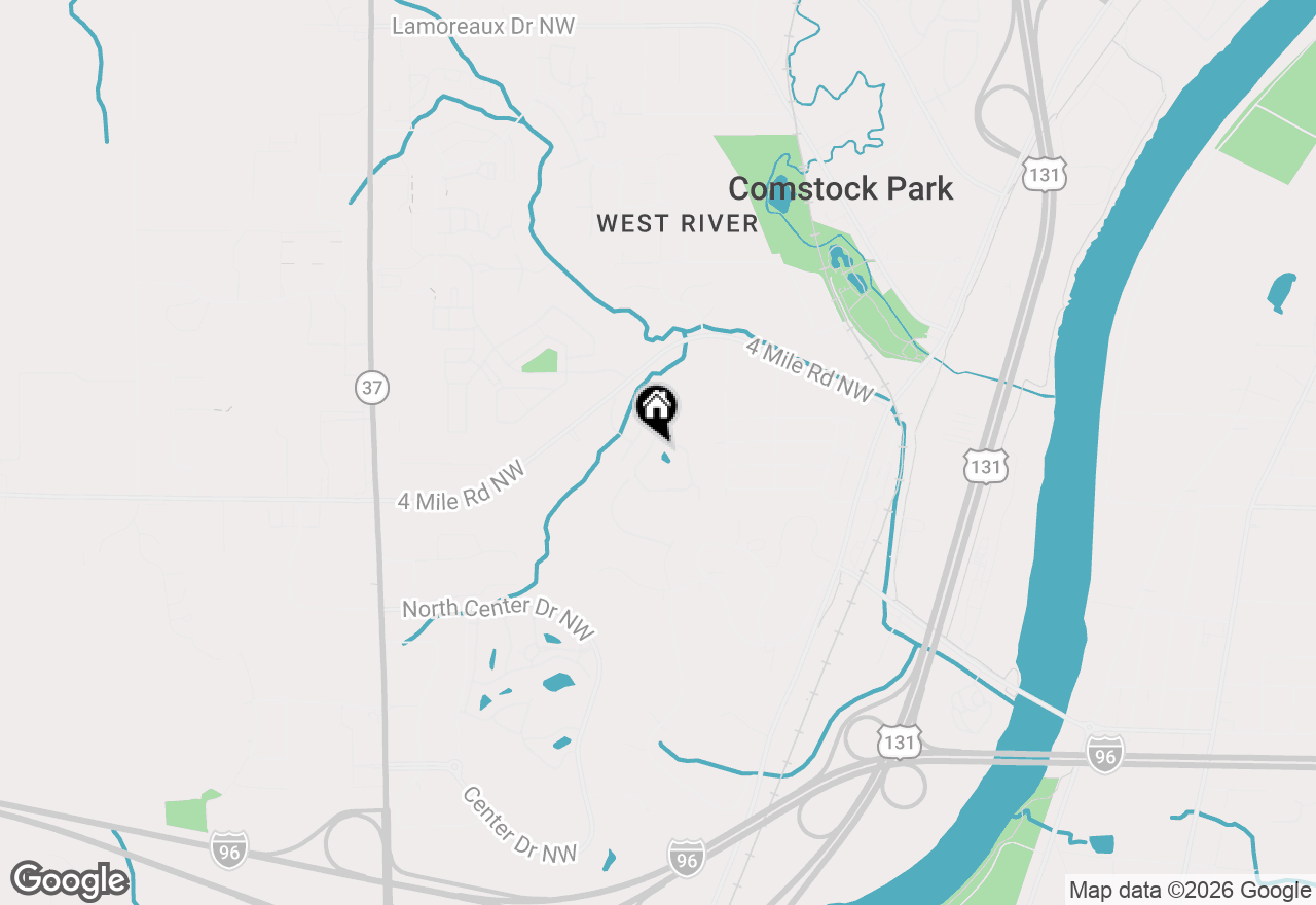 Map of 255 Timber Creek Circle Nw, Comstock Park, MI 49321