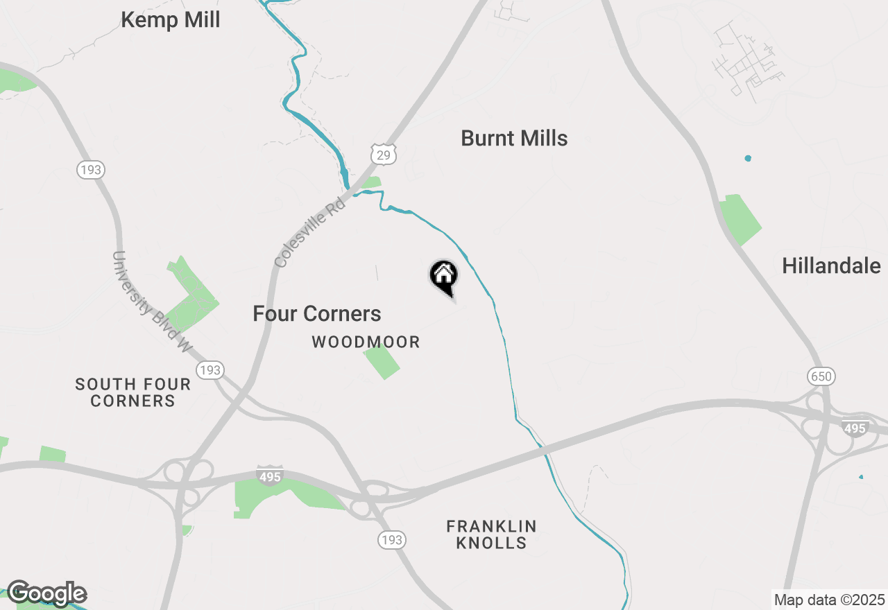 Map of 415 Hillmoor Drive, Silver Spring, MD 20901