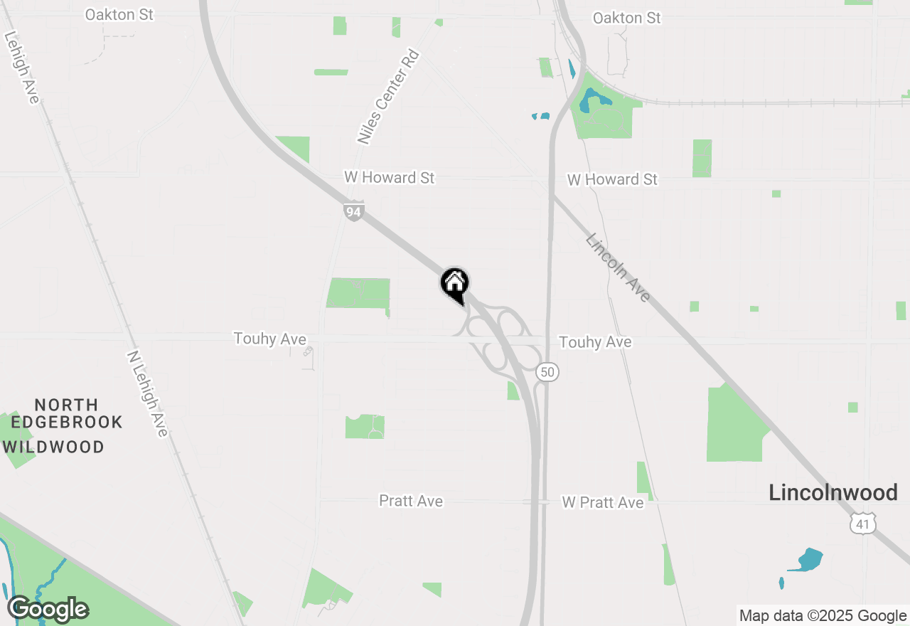 Map of 5016 Jarlath Avenue, Skokie, IL 60077