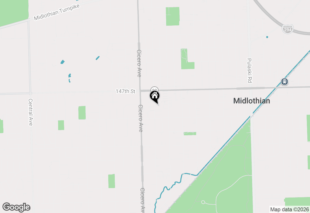 Map of 14803 Kilpatrick Avenue, Midlothian, IL 60445