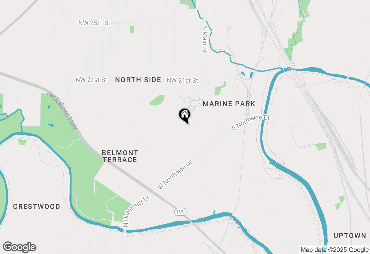 Map of 1500 Circle Park Boulevard, Fort Worth, TX 76164