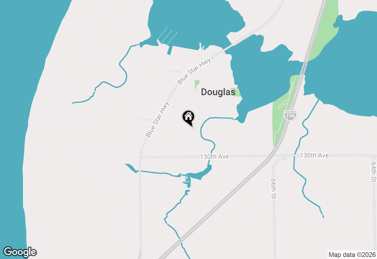 Map of 319 S Union Street, Douglas, MI 49406