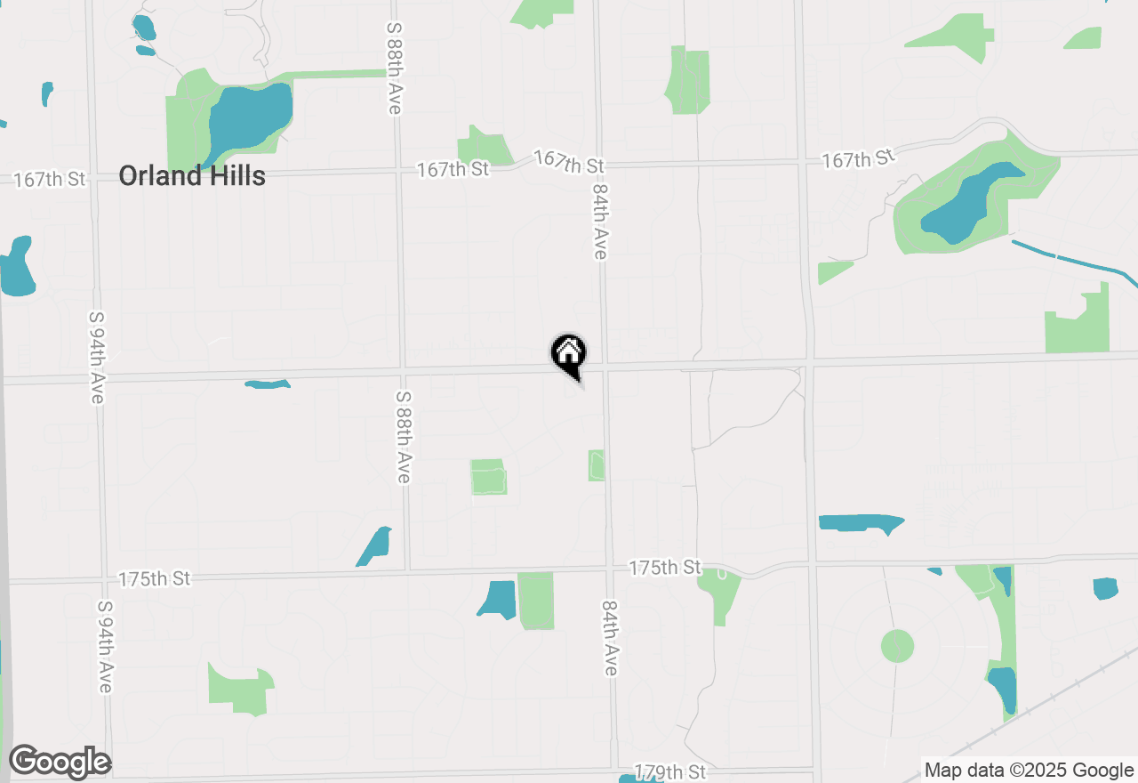 Map of 17155 Kamp Court #9, Tinley Park, IL 60487