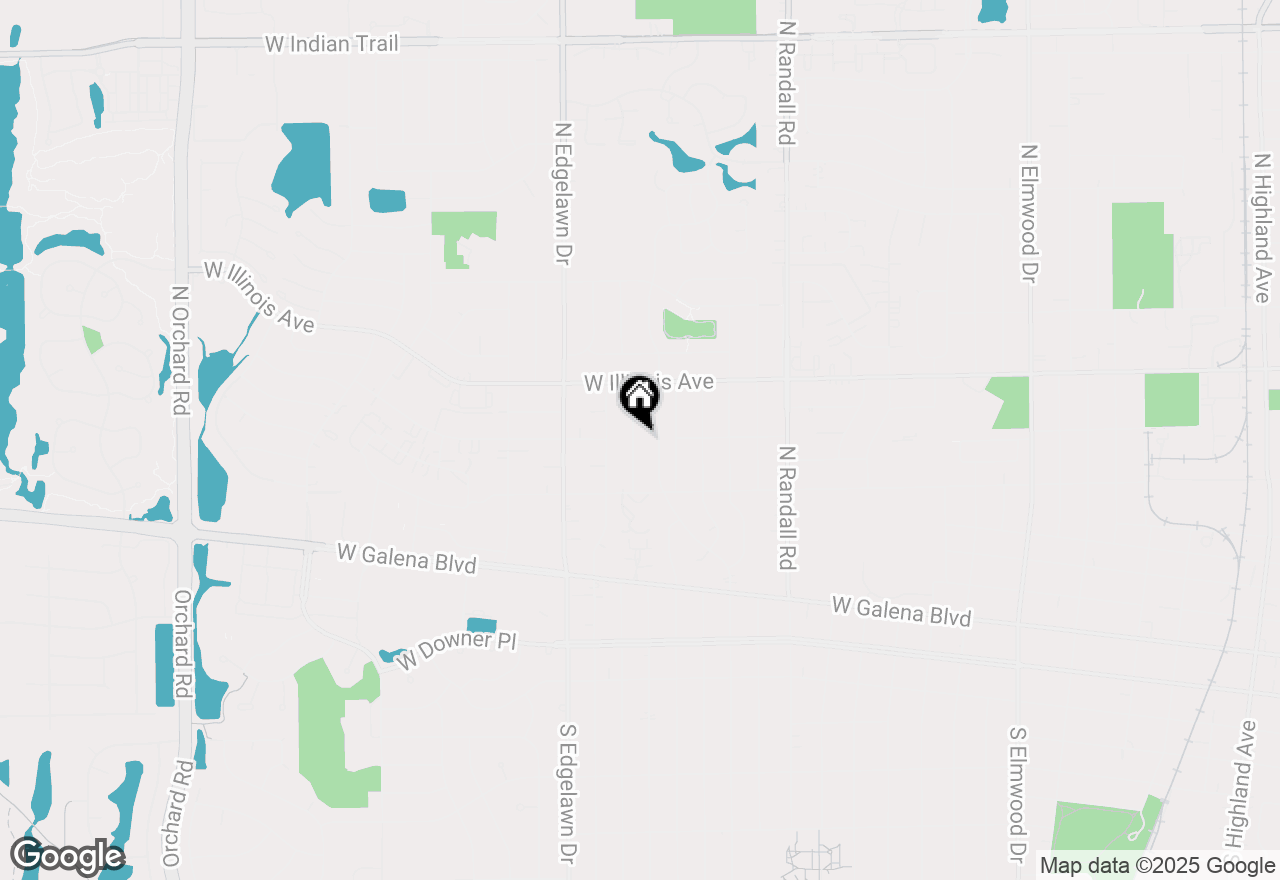 Map of 547 N Westlawn Avenue, Aurora, IL 60506