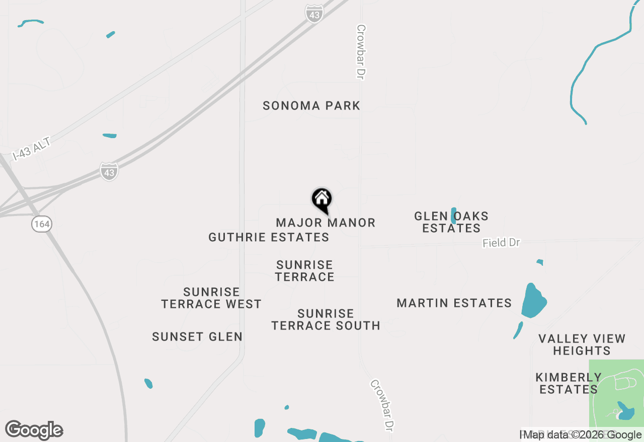 Map of W221S7400 Valley View Rd, Muskego, WI 53150
