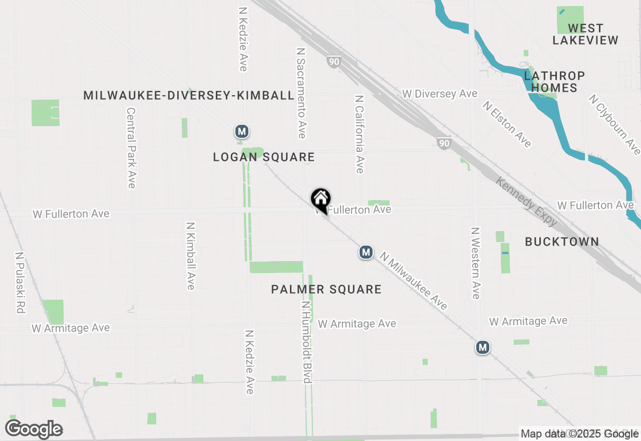 Map of 2924 W Medill Avenue #501, Chicago, IL 60647