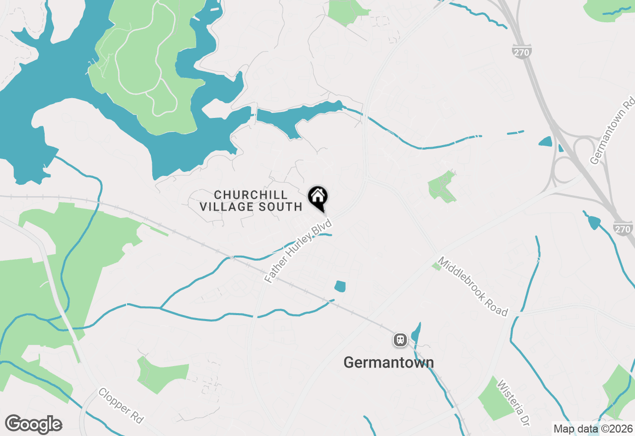 Map of 19809 Larentia Drive, Germantown, MD 20874