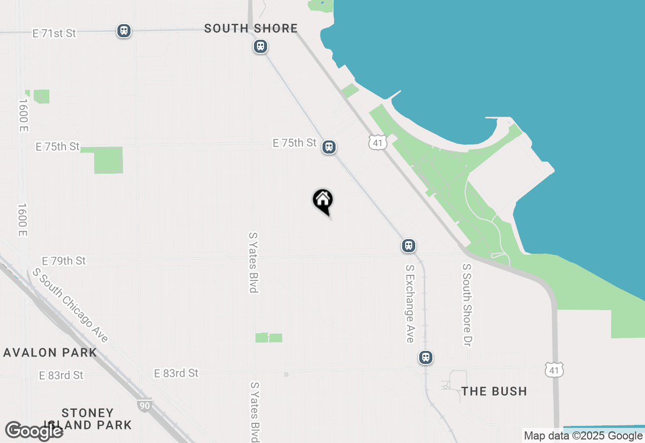 Map of 7748 S Saginaw Avenue, Chicago, IL 60649