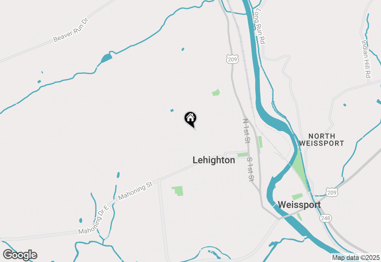 Map of 580-590 Coal Street, Lehighton, PA 18235