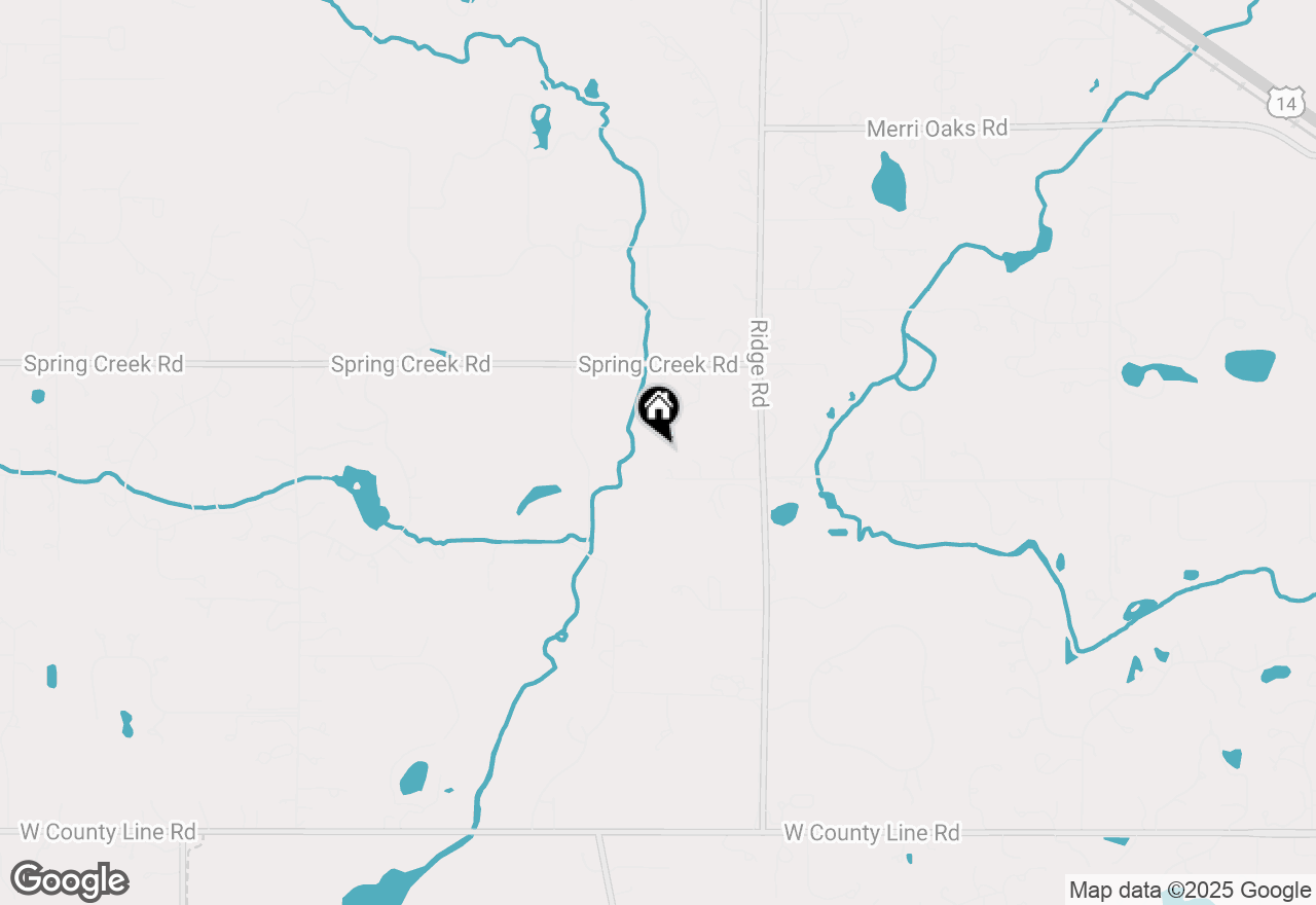 Map of 34 Ridge Road, Barrington Hills, IL 60010