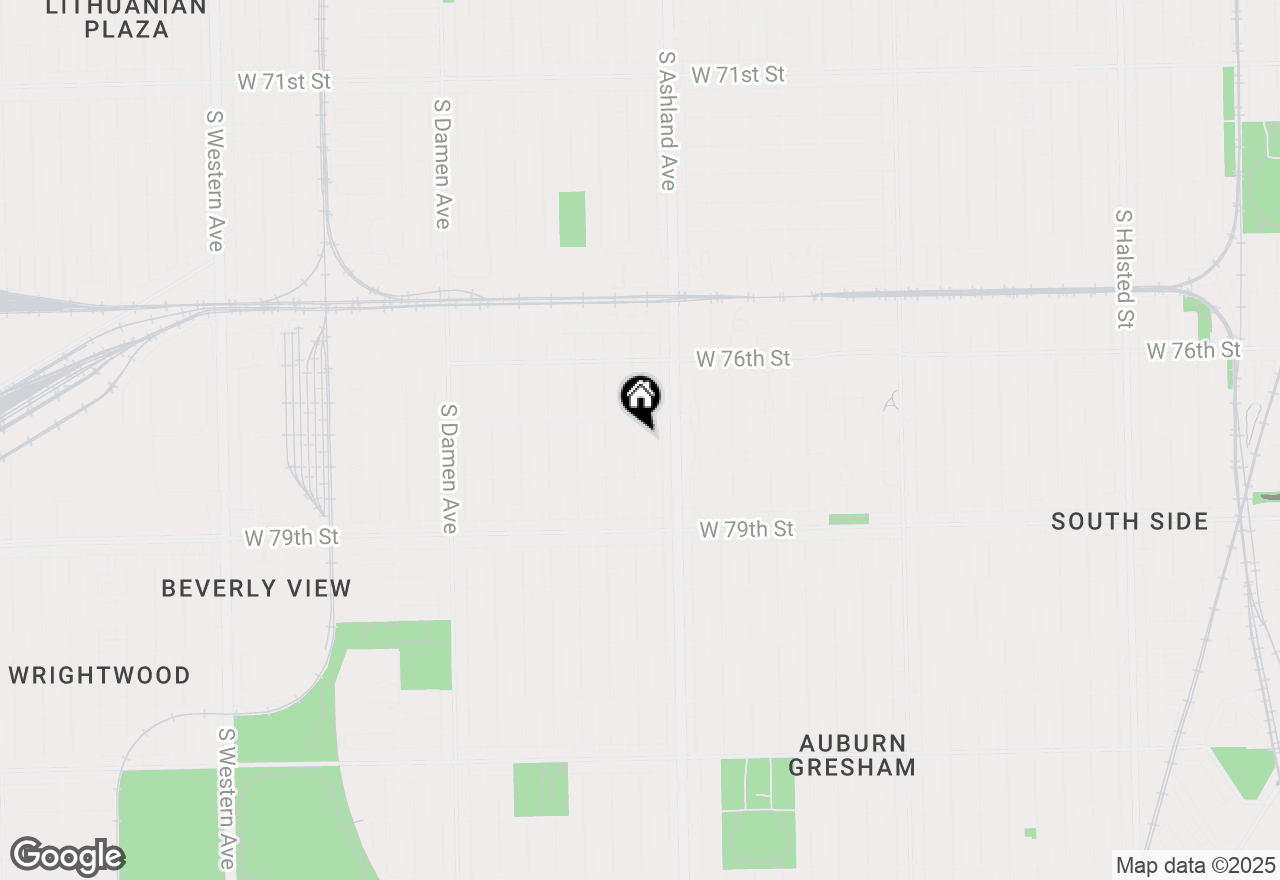 Map of 7720 S Marshfield Avenue, Chicago, IL 60620