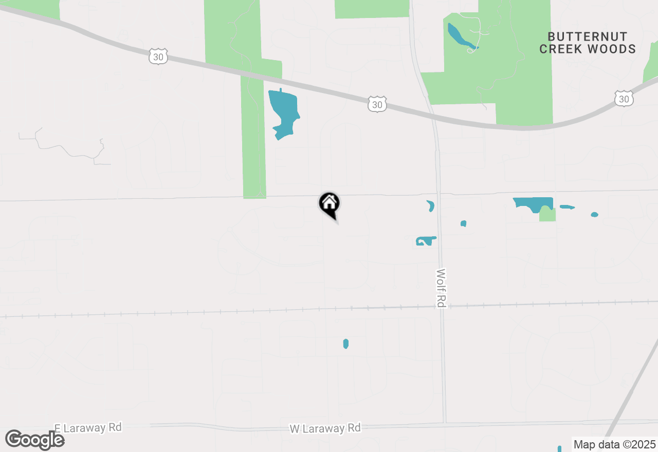 Map of 21547 Owens Road, Mokena, IL 60448