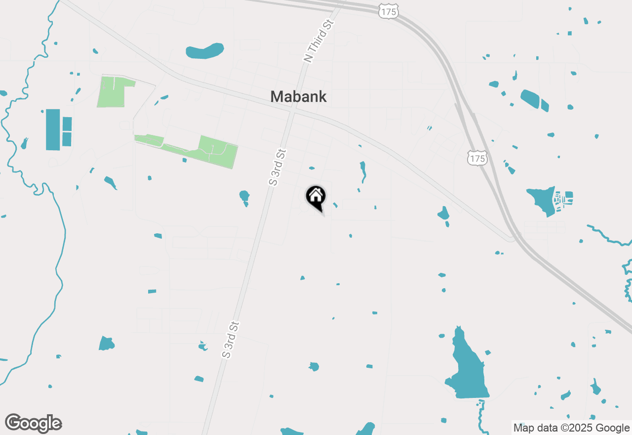 Map of 340 Preston Road, Mabank, TX 75147