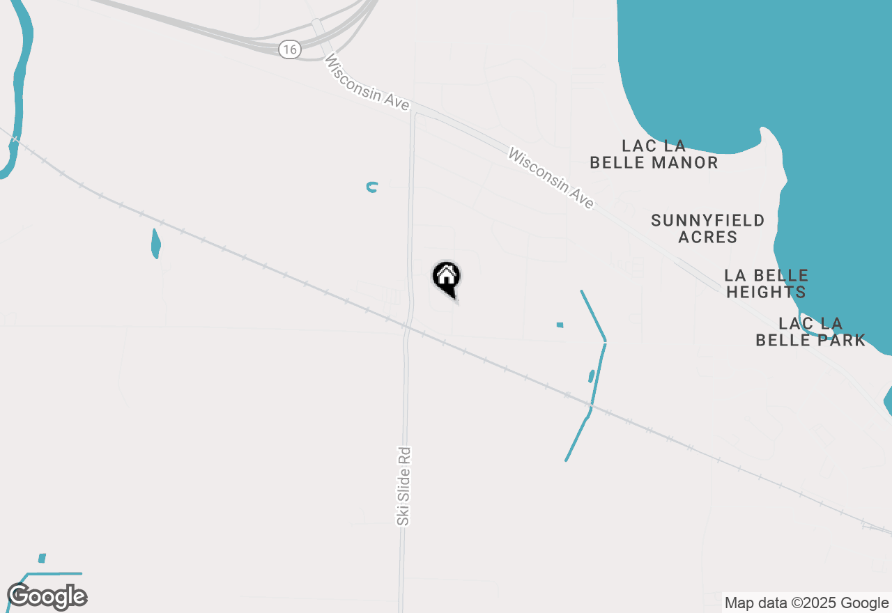 Map of N7735 Maple Ridge Rd #N7737, Oconomowoc, WI 53066