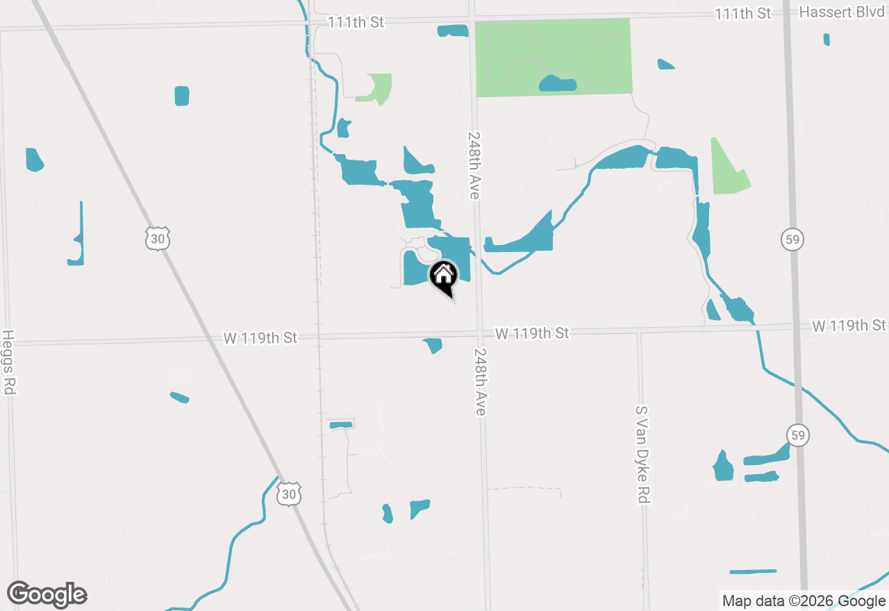 Map of 24850 W Franklin Lane, Plainfield, IL 60585