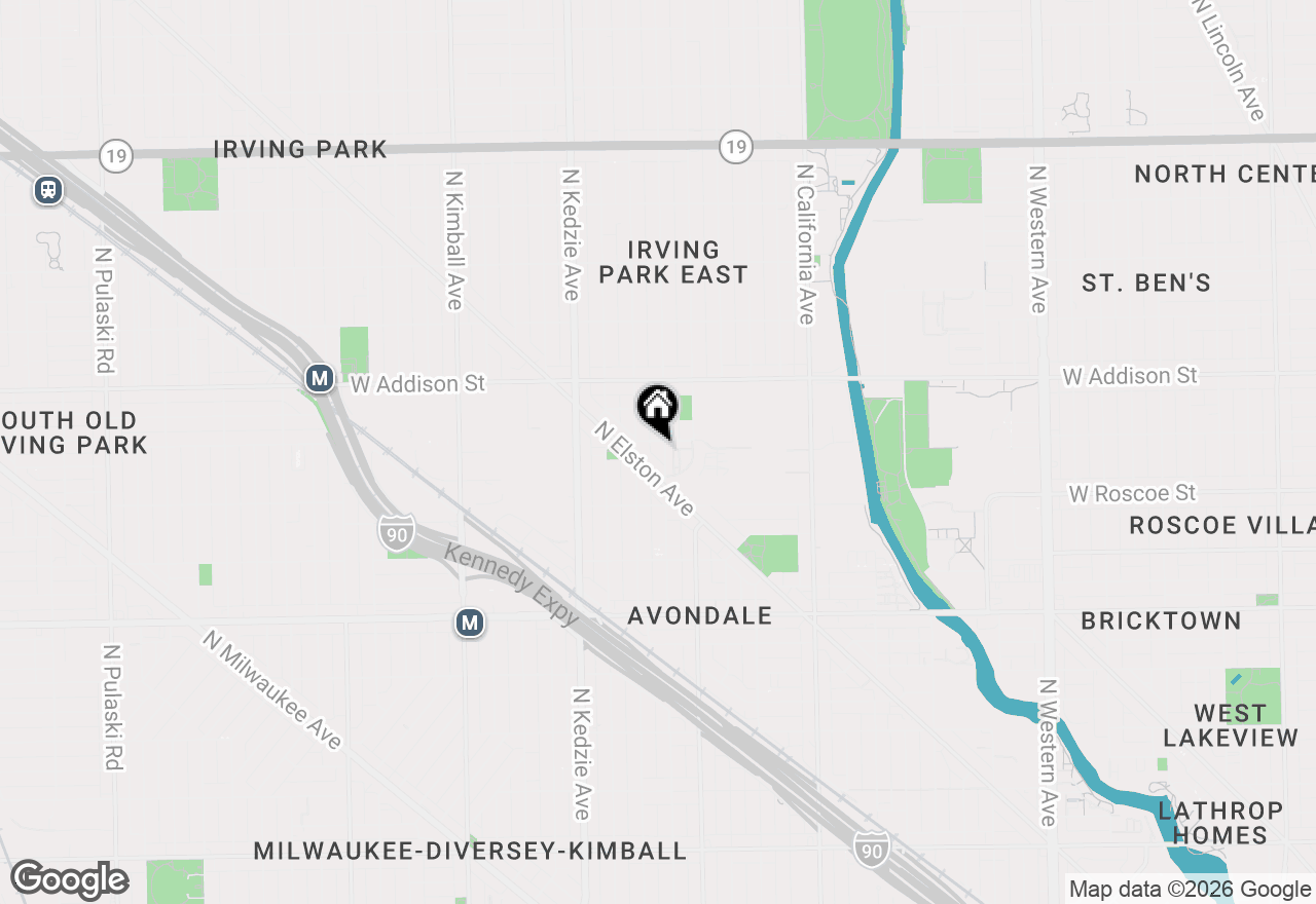 Map of 3456 N Whipple Street, Chicago, IL 60618