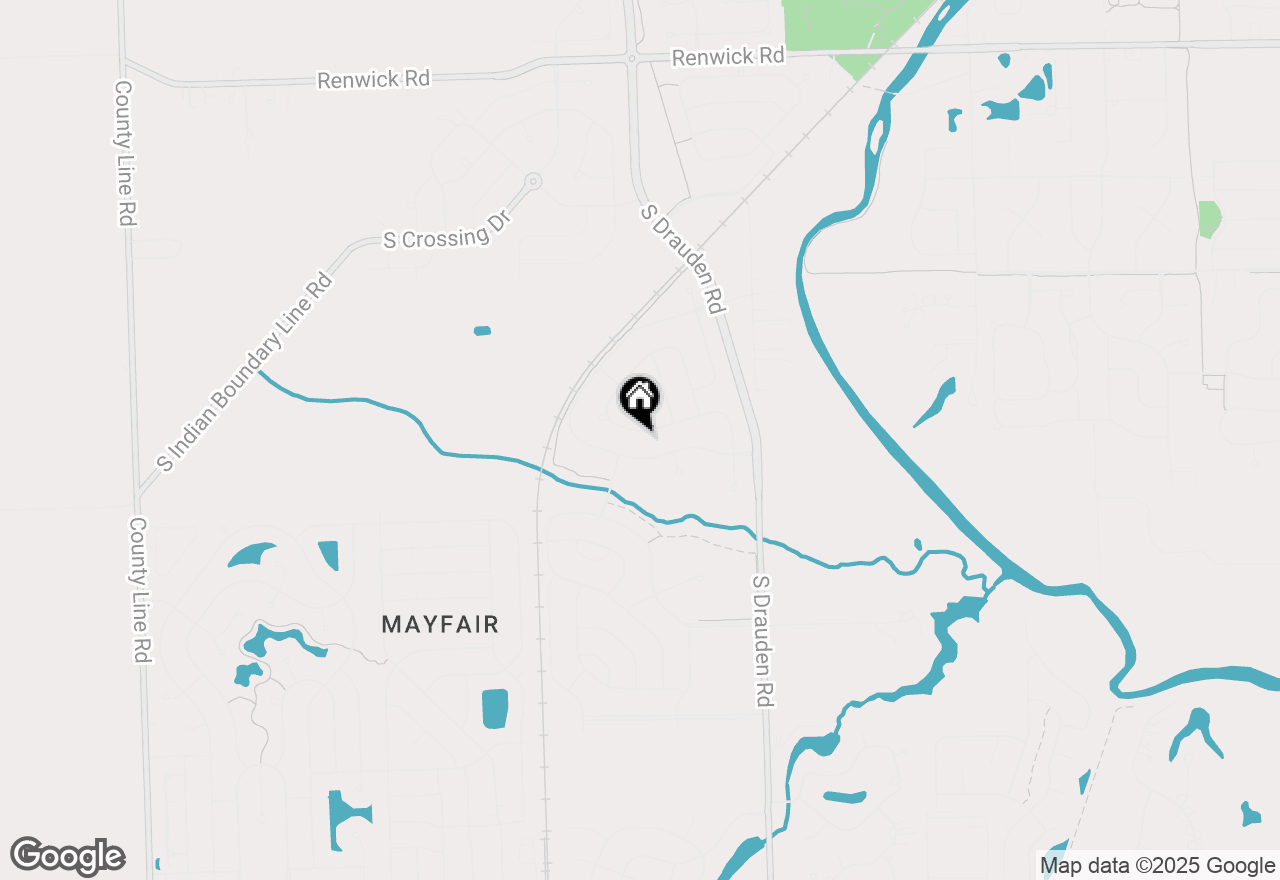 Map of 16514 Mueller Circle, Plainfield, IL 60586