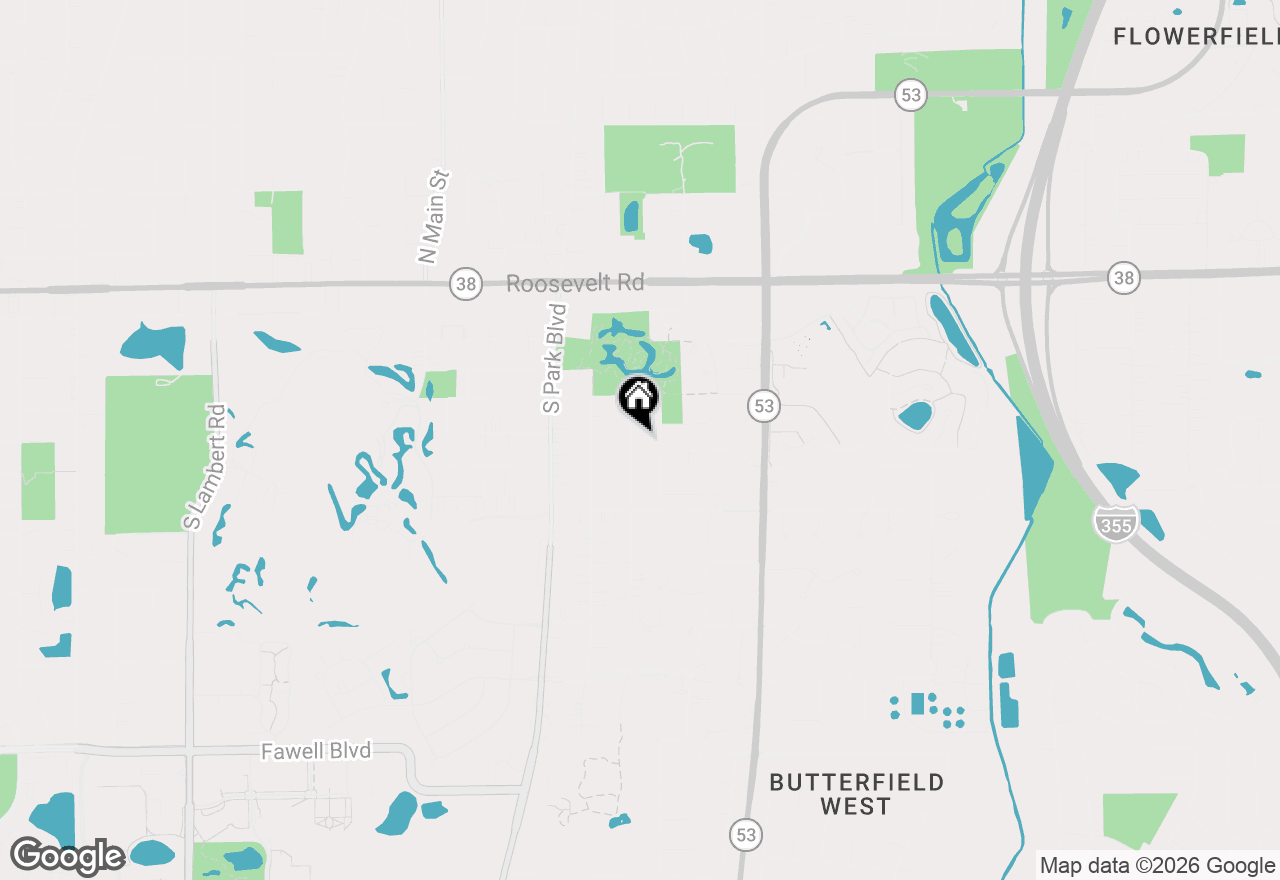 Map of 139 S Milton Avenue, Glen Ellyn, IL 60137