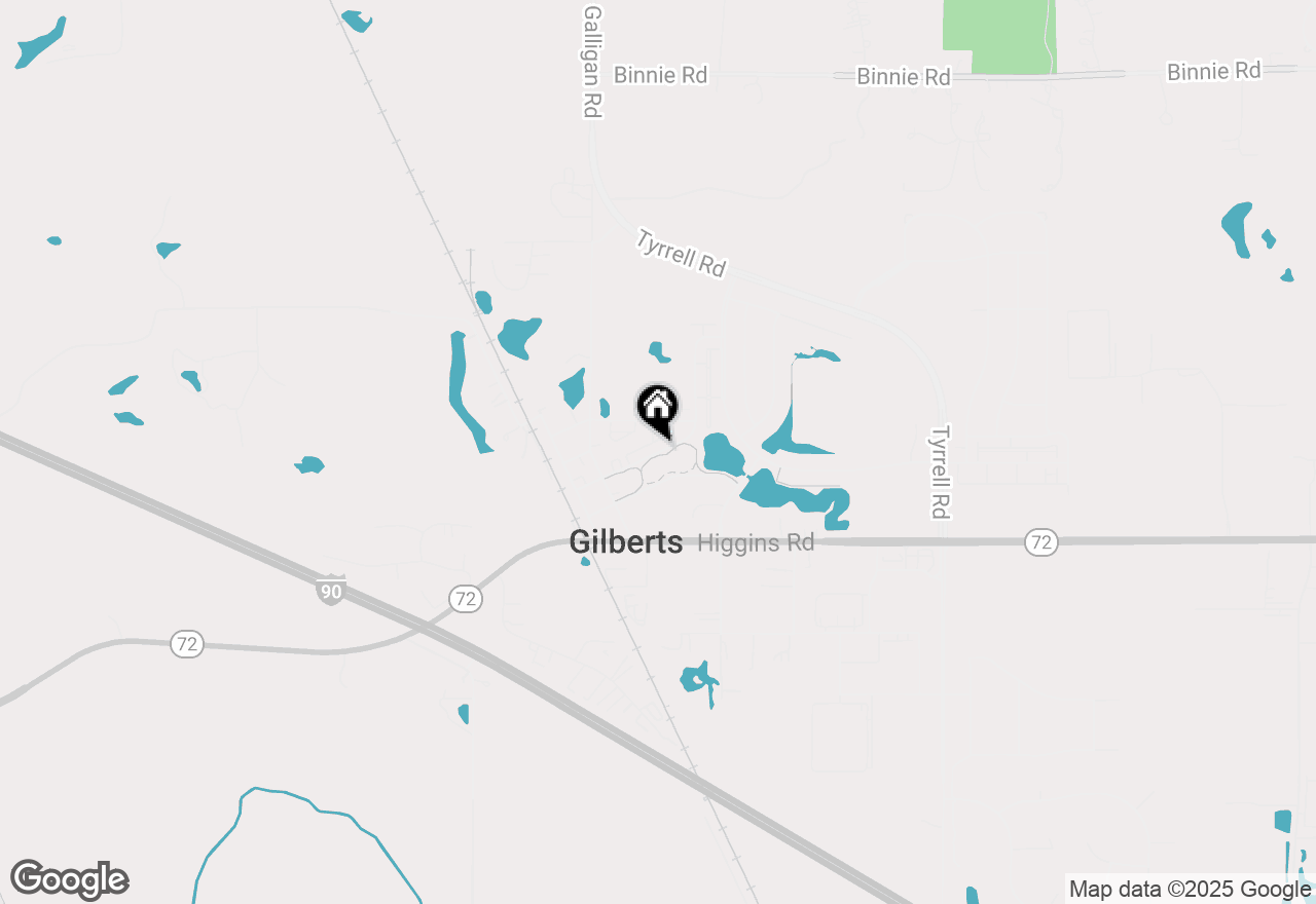 Map of 144 Jackson Street, Gilberts, IL 60136