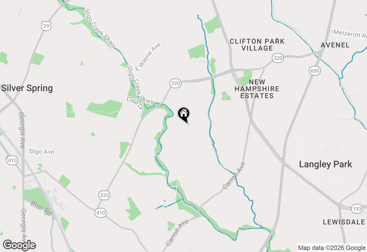 Map of 8308 Flower Avenue #203, Takoma Park, MD 20912