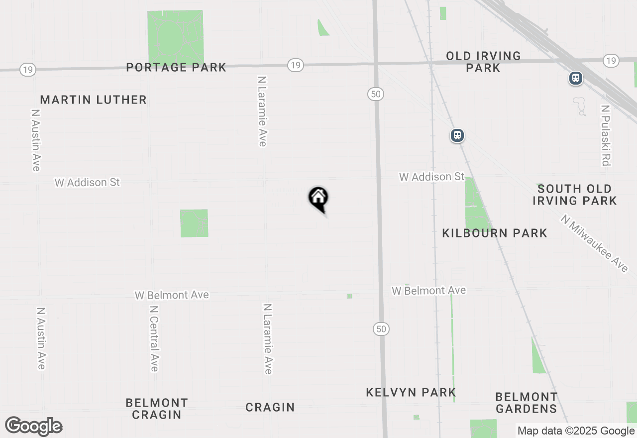 Map of 5004 W Newport Avenue #1, Chicago, IL 60641