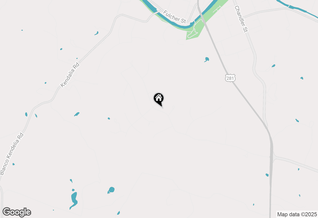 Map of 1038 Cielo Springs Dr, Blanco, TX 78606