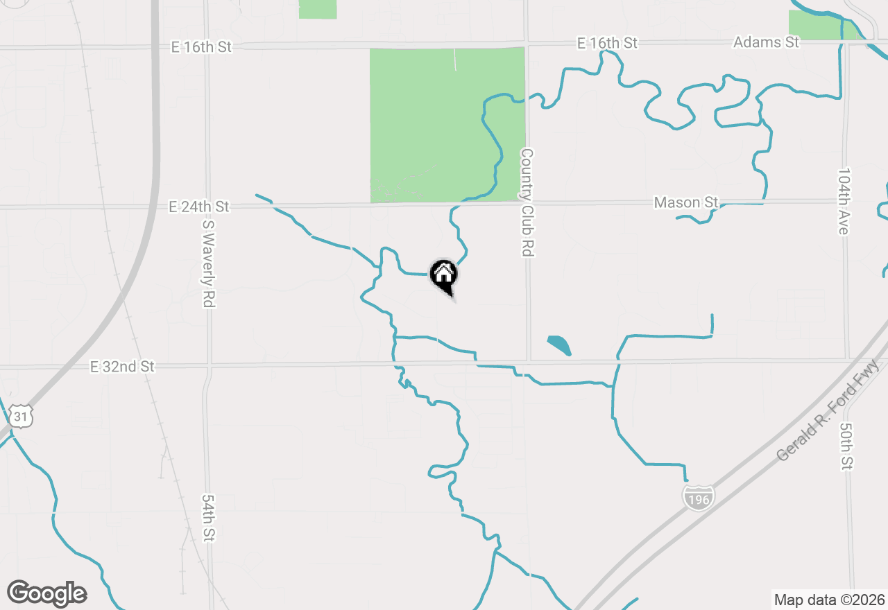 Map of 697 Morningside Drive, Holland, MI 49423