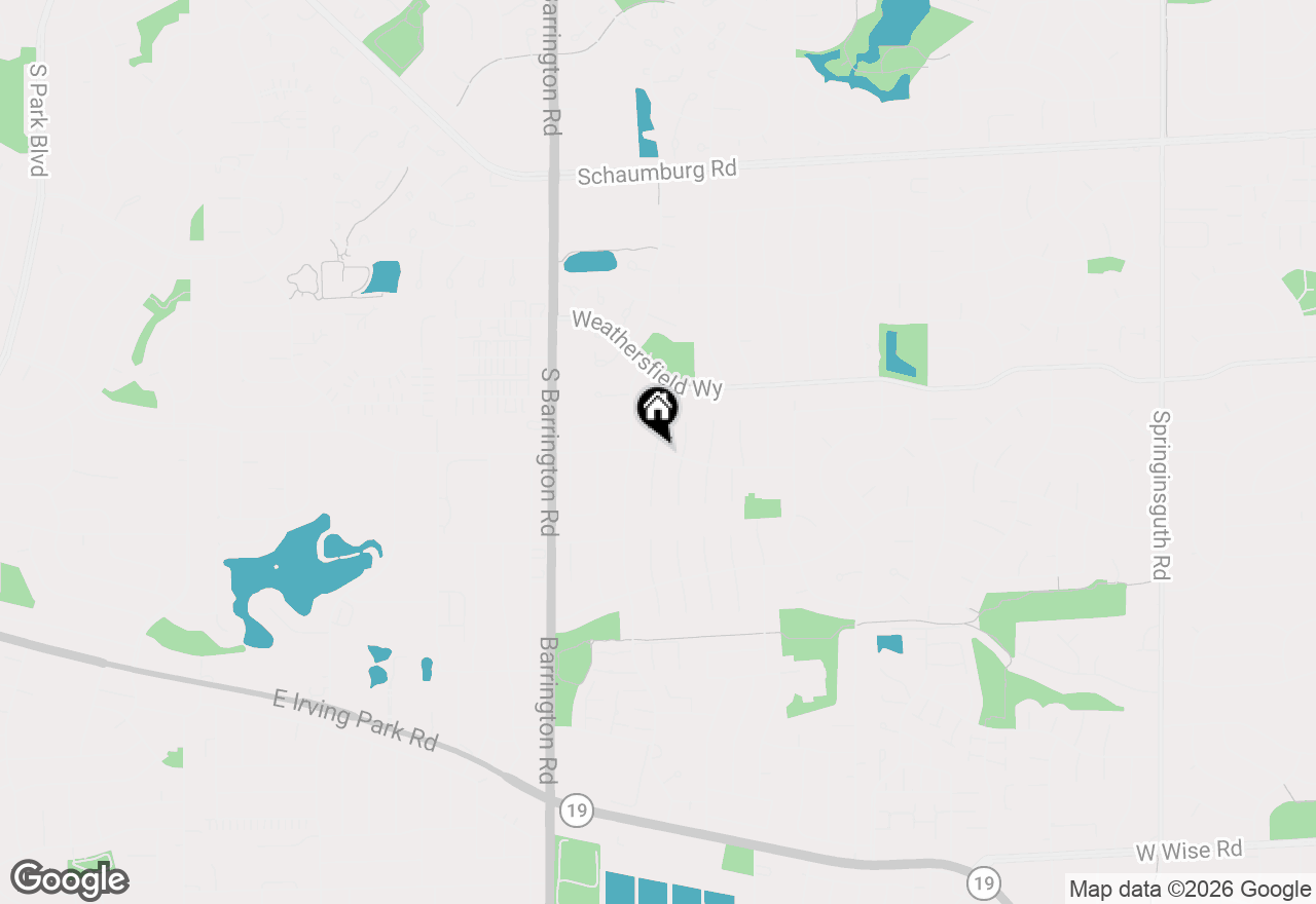 Map of 1345 Laurie Lane, Hanover Park, IL 60133