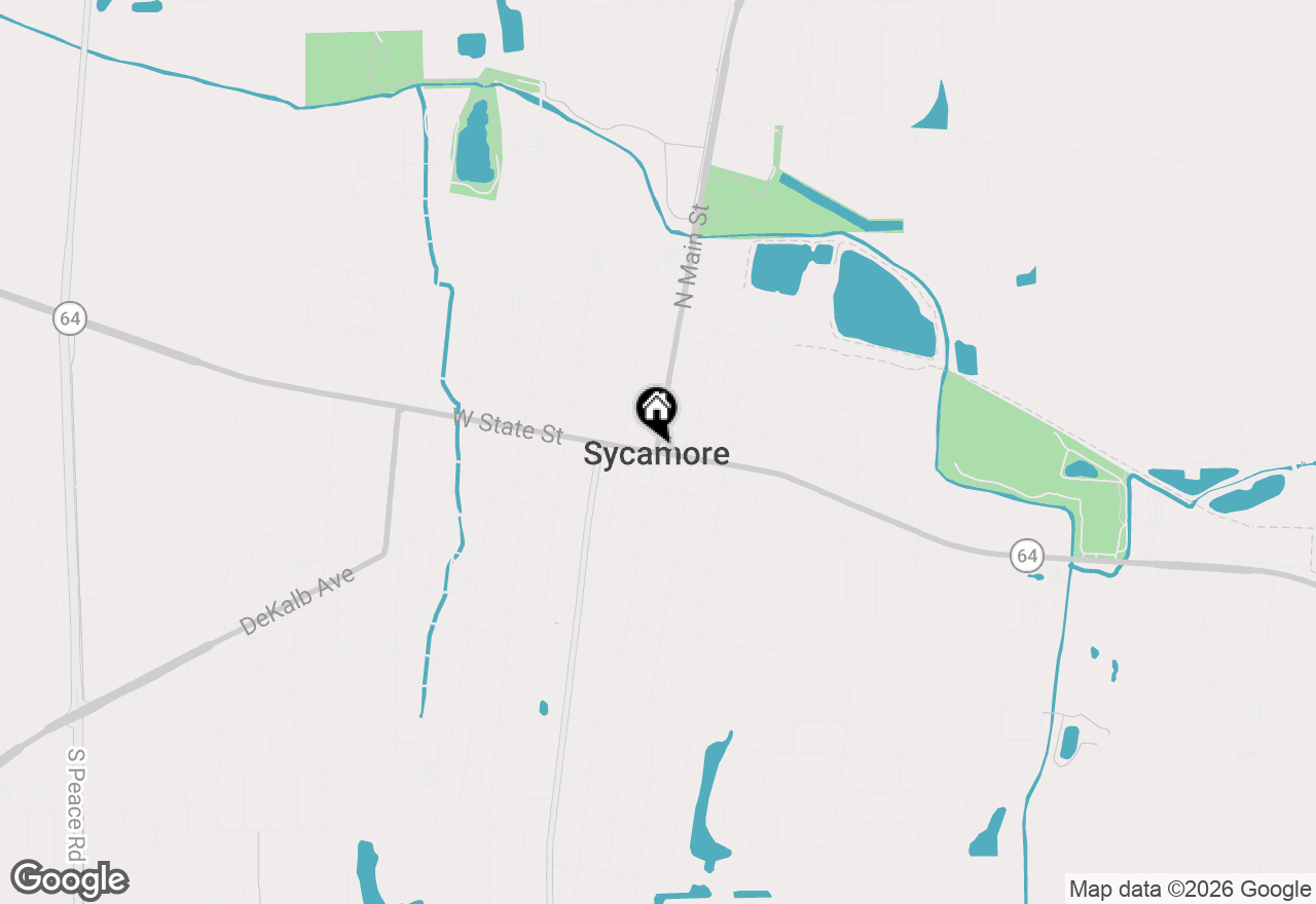 Map of 24 Kloe Lane #24, Sycamore, IL 60178