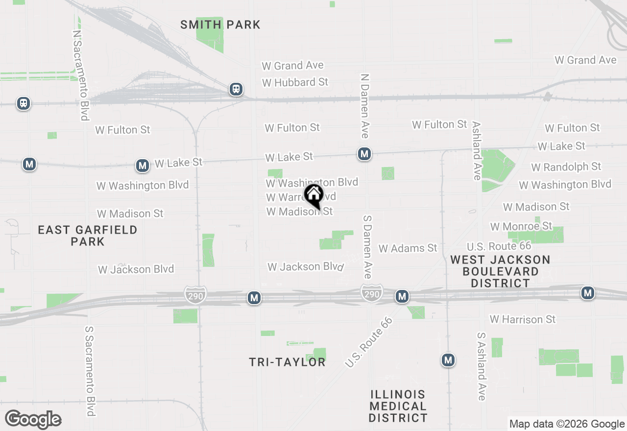 Map of 1 S Leavitt Street #403, Chicago, IL 60612