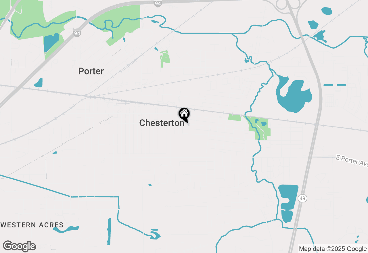 Map of 204 Chesterton Boulevard, Chesterton, IN 46304